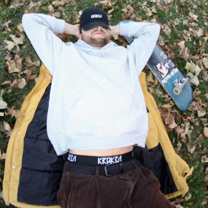 Logo Embroidered Dad Hat - Black