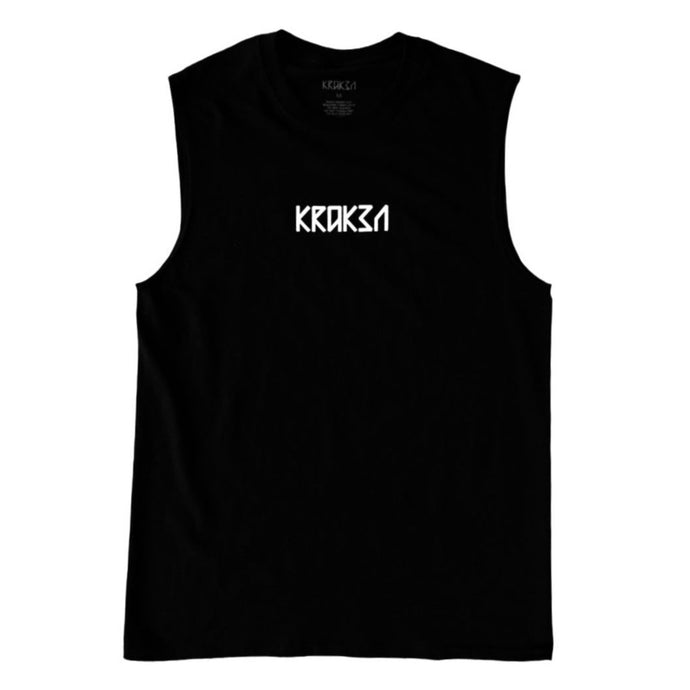 Logo Core Sleeveless Tee - Jet Black