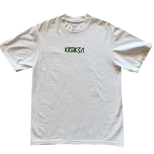 Garment Dye Oversized Logo Tee