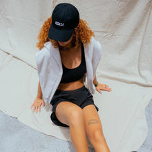 Load image into Gallery viewer, Logo Embroidered Dad Hat - Black
